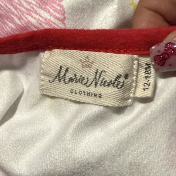 Bums & Roses + Marie Nicole 12–18M Baby Girl Long Sleeve Peplum Bodysuits Bundle - Picture 4 of 7